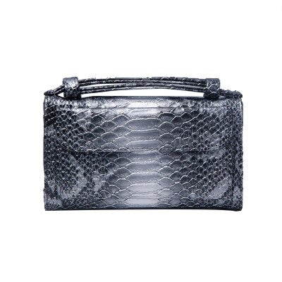 Genuine Leather Bag Crocodile Pattern Handbag