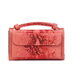 Genuine Leather Bag Crocodile Pattern Handbag