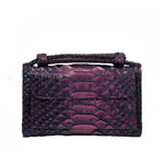 Genuine Leather Bag Crocodile Pattern Handbag