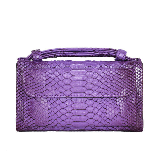 Genuine Leather Bag Crocodile Pattern Handbag