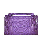 Genuine Leather Bag Crocodile Pattern Handbag