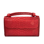 Genuine Leather Bag Crocodile Pattern Handbag