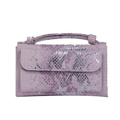 Genuine Leather Bag Crocodile Pattern Handbag