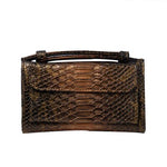 Genuine Leather Bag Crocodile Pattern Handbag