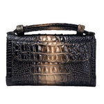 Genuine Leather Bag Crocodile Pattern Handbag