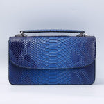 Fashion Embossed Snake Leather Chain Bag