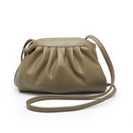 Cloud Shoulder Bag Soft Leather Handbag Like Sheepskin