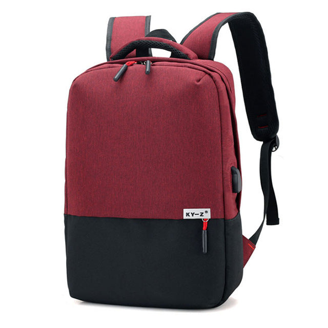 Fashion USB Charging High capacity laptop backpacks for women