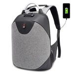 Simple 15.6 Laptop Backpacks Anti Theft School Backpack Usb Charging