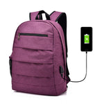 Laptop Backpack USB Charging Anti Theft Backpacks Travel bag