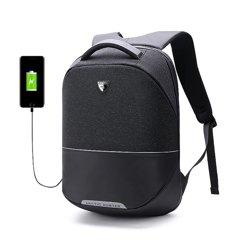 Men 15.6 Laptop Backpack USB Charging