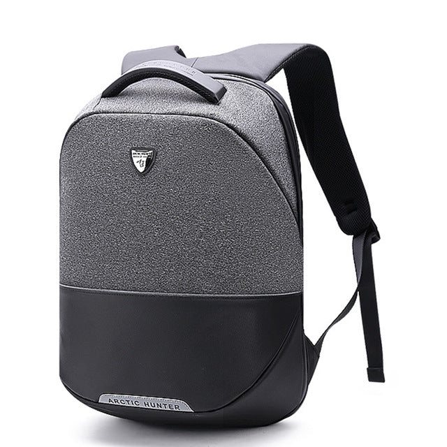 Men 15.6 Laptop Backpack USB Charging