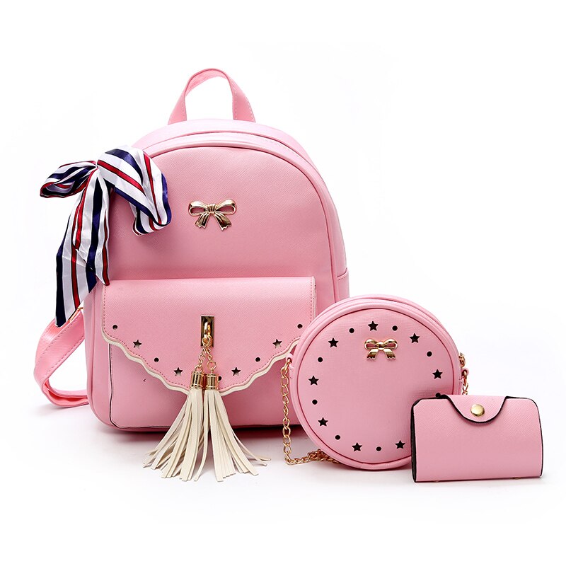 Female Pink Cute Backpacks For Girls