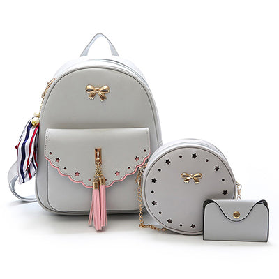 Female Pink Cute Backpacks For Girls