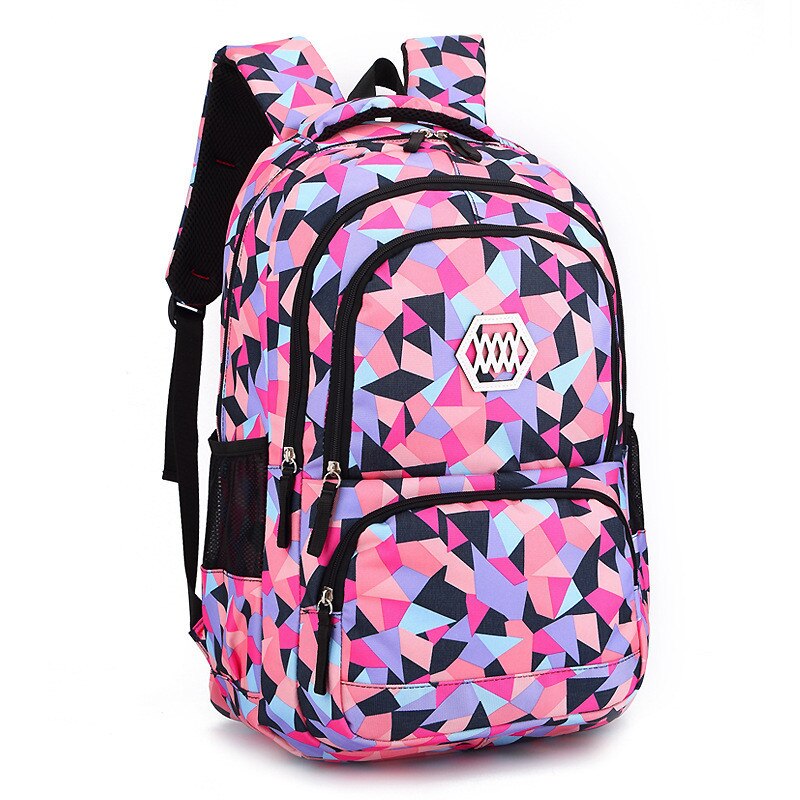 Children school pink bags for teenagers girls big capacity