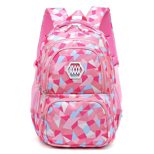 Children school pink bags for teenagers girls big capacity