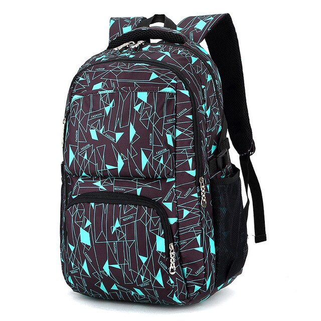 Unisex Kids Nylon Backpacks Child Book Bag