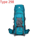 Climbing Outdoor Bags 80L Nylon External Frame hiking backpacks