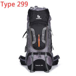 80L rucksack climbing bag outdoor tactical backpack