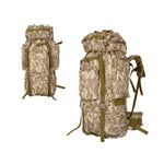 80L Outdoor Backpack Large Capacity Camping Camouflage military rucksack