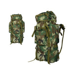 80L Outdoor Backpack Large Capacity Camping Camouflage military rucksack