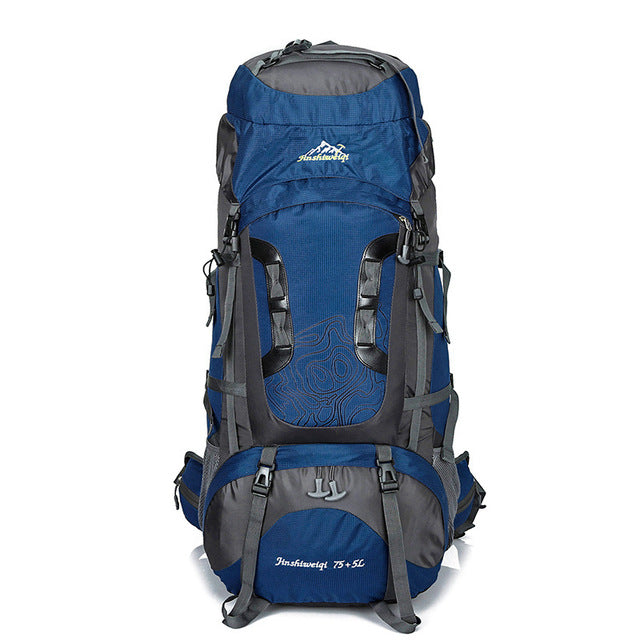 Outdoor bags 80L External Metal Frame waterproof Climbing bag