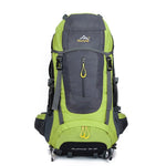 Camping softback backpacks mountaineering bag 70L Climbing Backpack
