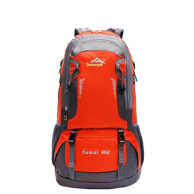 60L camping hiking bag rucksack sports bag lightweight climbing