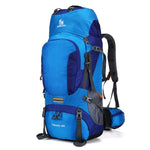 Outdoor hiking bag 60L Waterproof Backpack Camping Rucksack