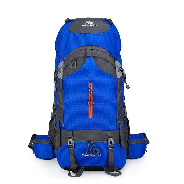 60L Climbing Backpack man women Outdoor bag nylon Waterproof